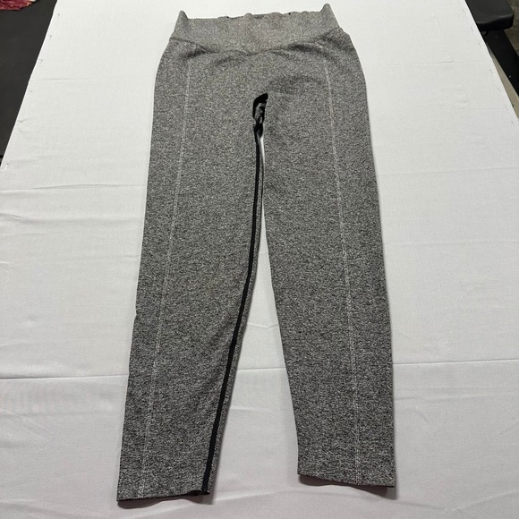 PINK Victoria's Secret Pants - PINK‎ Active Victorias Secret Gray Space Dye Seamless High Rise Leggings Large